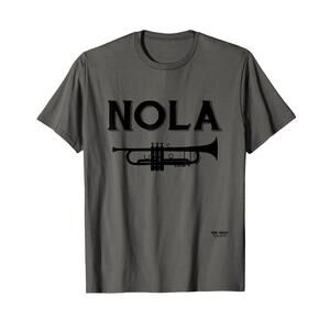 Nola New Orleans City Jazz T-Shirt T-Shirt